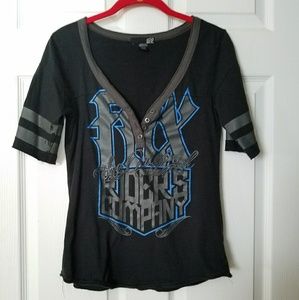 Fox Racing 3/4 Sleeve V-neck Top